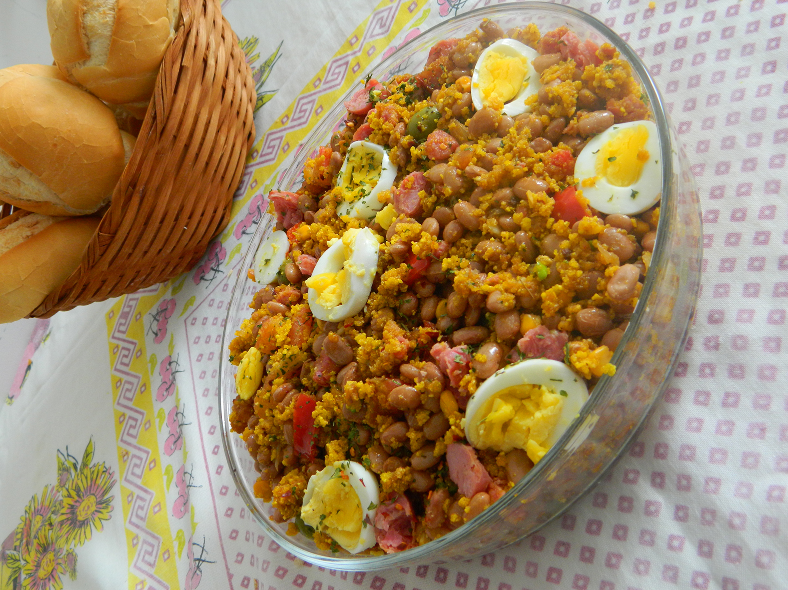 Farofa de feijão